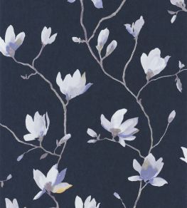 Florescence Suzhou Wallpaper by Casadeco Bleu
