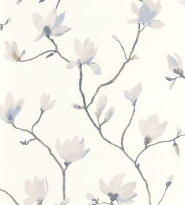 Florescence Suzhou Wallpaper by Casadeco Gris Bleute