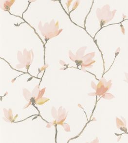 Florescence Suzhou Wallpaper by Casadeco Rose