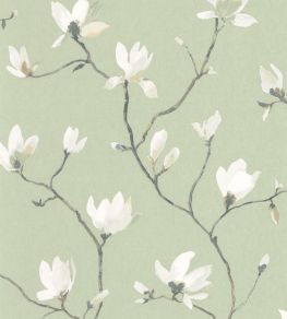 Florescence Suzhou Wallpaper by Casadeco Vert Sauge