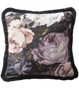 Floretta Cushion 43 x 43cm by Clarke & Clarke Blush