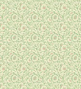 Flower Patch Wallpaper by GP & J Baker Green