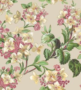 Flowery Wallpaper by Coordonne Beige