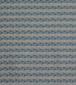 Floyd Fabric by Jane Churchill Blue/Grey