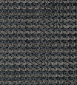Floyd Fabric by Jane Churchill Charcoal/Midnight