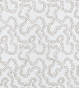 Flux FR Fabric by Villa Nova Chrome