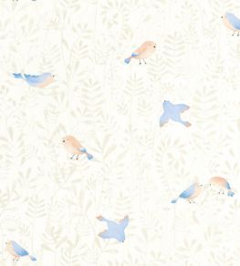 Flying Bird Wallpaper by Casadeco Bleu Ciel