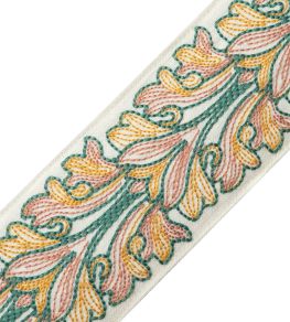 Fogli Embroidered Border Trimming by Samuel & Sons Tutti Frutti