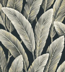 Foliage Wallpaper by Today Interiors Midnight