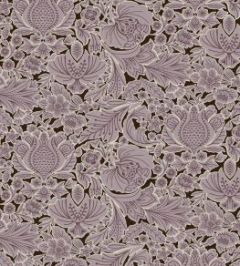 Folk Floral Fabric by Parker & Jules Lilac