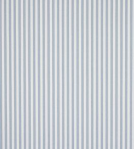 Forde Stripe Fabric by Jane Churchill Blue