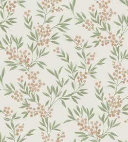Forest Berries Wallpaper by Borastapeter Pink/Green