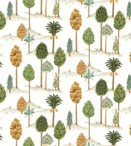 Foresta Fabric by Osborne & Little Olive/Gold