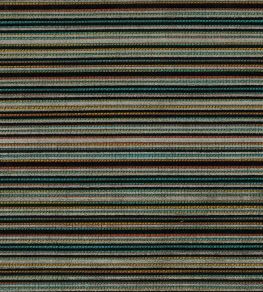 Framlingham Fabric by Nina Campbell Choc/Turq