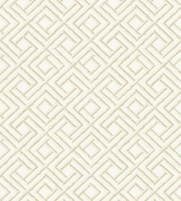 French Lattice Wallpaper by Thibaut Cream