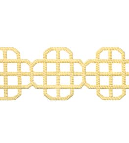 Fret Applique Trimming by Thibaut Daffodil