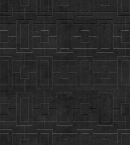 Fretwork Wallpaper by Coordonne Slate