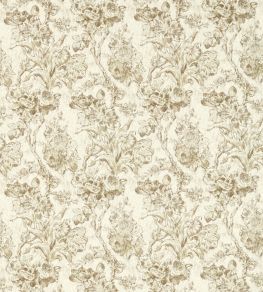 Fringed Tulip Toile Fabric by Sanderson Jute