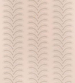 Frondescence Embroidery Fabric by Anna French Blush