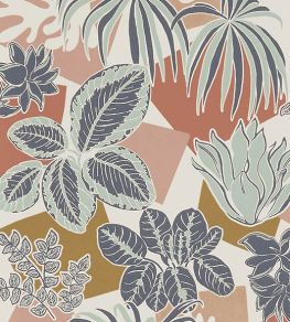 Frondoso Wallpaper by Osborne & Little Blush/Ink