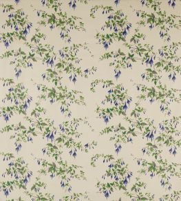Fuchsia Fabric by Colefax and Fowler Blue