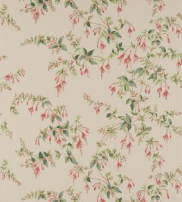 Fuchsia Wallpaper by Colefax and Fowler Pink/Green
