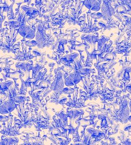 Fungi Forest Wallpaper by Cole & Son Navy