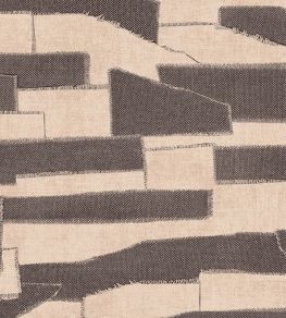 Gabarit Wallpaper by Arte Charcoal Linen
