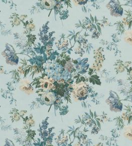 Garden Club Fabric by Anna French Blue
