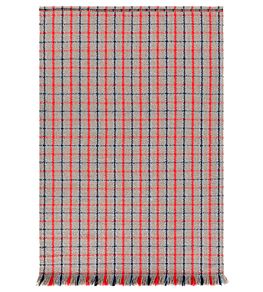 Garden Layers Tartan Rug by GAN Blue
