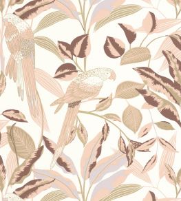 Gary Wallpaper by Caselio Rose Or