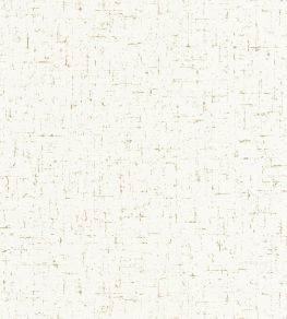 Gaze Metal Wallpaper by Caselio Blanc Or
