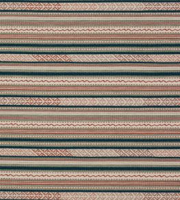 Genista Fabric by Colefax and Fowler Tomato/Teal