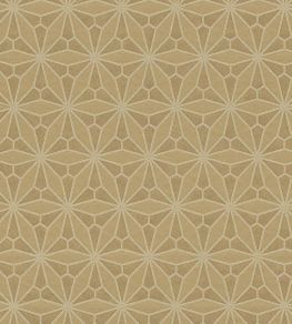 Geo Floral Wallpaper by Eijffinger Gold