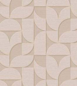 Geometric Arches Wallpaper by Eijffinger Neutral