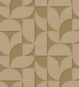 Geometric Arches Wallpaper by Eijffinger Sand