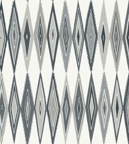 Geometric Harmony Wallpaper by Today Interiors Grey