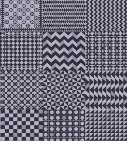 Geometrico Wallpaper by Cole & Son Magenta & Ink