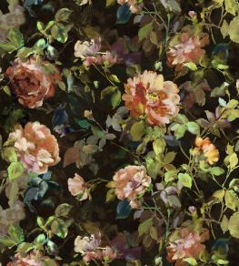 Gertrude Rose Fabric by Designers Guild Sepia