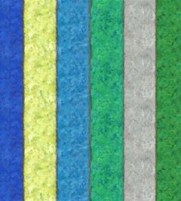 Gesso Stripe Fabric by Designers Guild Cobalt
