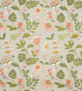 Gloriana Fabric by Jane Churchill Aqua