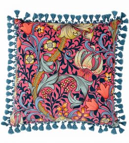 Golden Lily Cushion 50 x 50cm by Archive Serotonin Pink