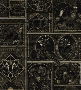 Golden Tiger Wallpaper by Moooi Ebony
