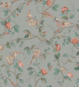 Good Nightingale Wallpaper by Eijffinger Light Blue/Grey