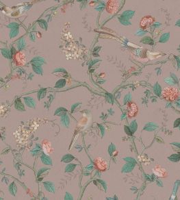 Good Nightingale Wallpaper by Eijffinger Pink Mauve