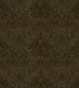 Royal Damask Velvet Fabric by GP & J Baker Bronze
