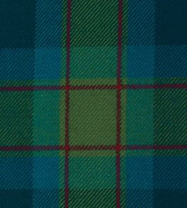 Grampian Mod Fabric by The Isle Mill Blue/Green