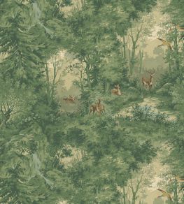 Grand Mulberry Woodland Wallpaper by Mulberry Home Summer