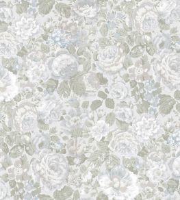Grande Rose Wallpaper by Jannelli&Volpi Blue