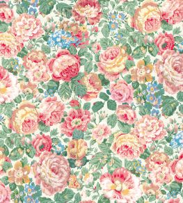 Grande Rose Wallpaper by Jannelli&Volpi Pink/Green
